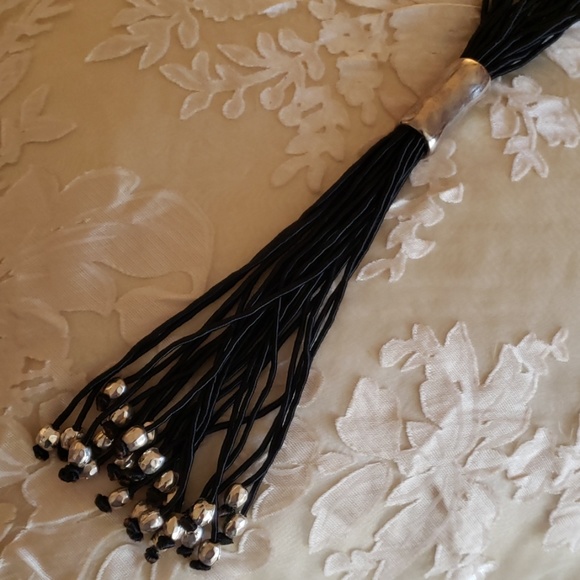 NEW, Artisan Made Leather Cords choker - Picture 5 of 6